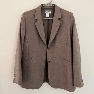 Pendleton Vintage Women’s Wool Plaid blazer